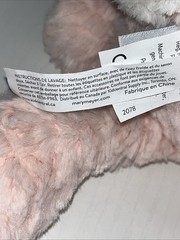 Mary Meyer Pink Putty Bunny Rabbit Plush Stuffed Animal Toy Baby Lovey 11″