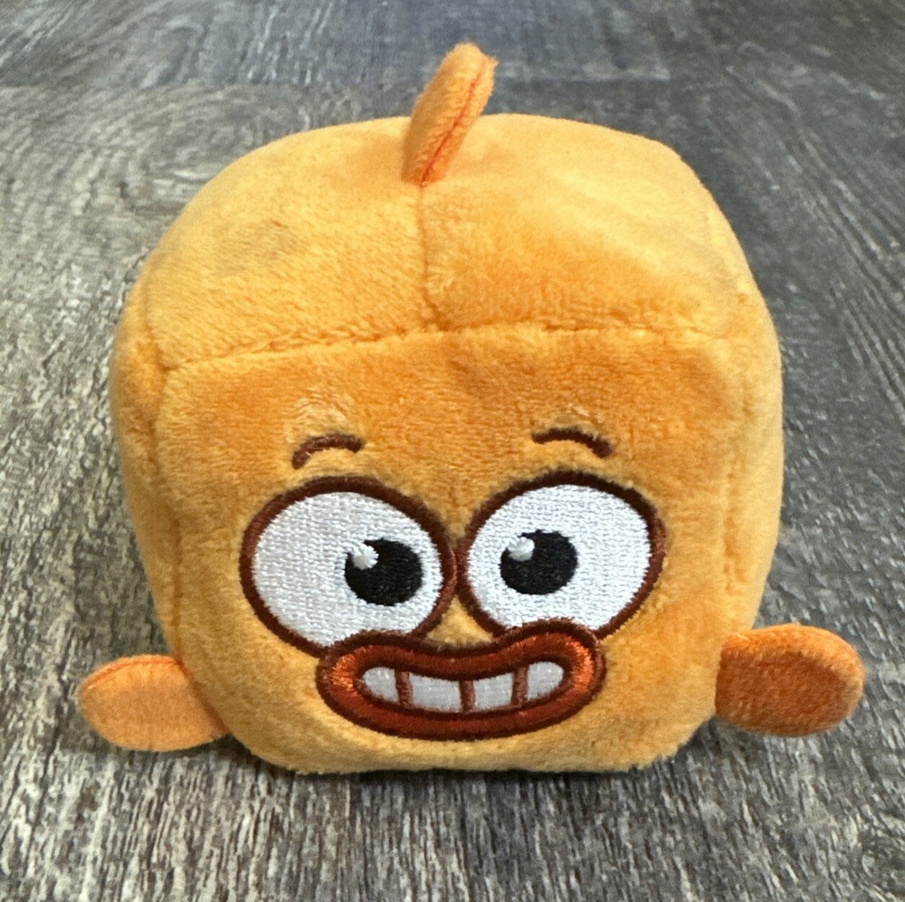 Pinkfong Orange Nickelodeon Baby Shark 3″ Plush Box. 2020-Excellent Condition