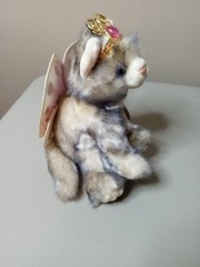 Vintage 9″ Aurora “Catapillers” BELLALUNA Gemstone Fairy Kitty Wings Plush Cat