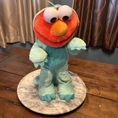 Sesame Street Elmo Dinosaur Costume Plush Toy Talking Walking 2022 Tested Works