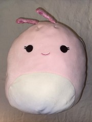 Squishmallows Silvina The Snail Plush 10” Stuffed Animal Toy Tie Dye Pink