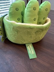 Emotional Support Pickles Plush Set – 5 Stuffed Toys & Basket by Relatable ( New