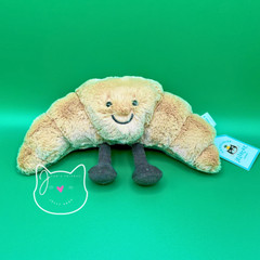 AUTHENTIC Jellycat SMALL AMUSEABLES CROISSANT New BNWT Soft Plush Food Toy Bread
