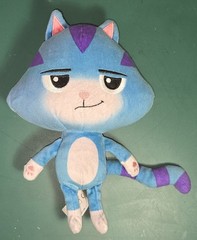 Gabby’s Dollhouse Blue Cat Rat Plush Toy 9″ Purr-ific Doll Used