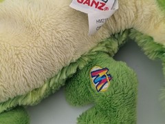 Ganz Webkinz Crocodile Plush HM215 Stuffed Animal Alligator Green 11″ No Code