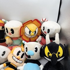 Cuphead Plush Stuffed Toys Funko Lot Of 10 Bundle Mughead King Dice