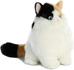 Aurora Fat Cats Munchy Calico Cat Plush Toy Stuffed Animal 9.5” Kitten Soft NEW