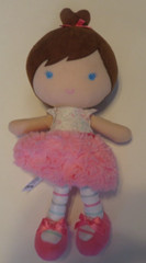 LITTLE ME PLUSH DOLL BABY GIRL Pretty in Pink 11″