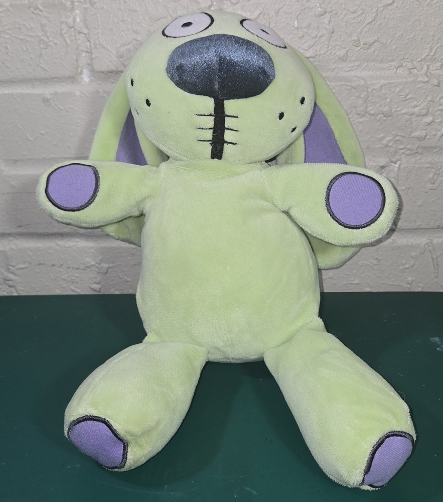 Yottoy Knuffle Bunny Plush Green Purple Stuffed Toy Mo Willems Stuffed Toy 13″