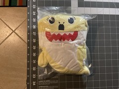 Shayu Baby Shark, 8” Yellow Plush Toy , New Sealed In Plastic