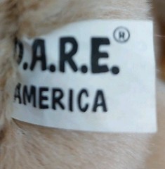 Commonwealth Lion Plush D.A.R.E. Daren 18″ Stuffed Mascot Toy 1994 90s VTG