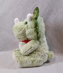 Green Triceratops Plush Dinosaur Stuffed Animal Best Made Toys International