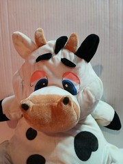Nanco Farm Animal Cow Plush Stuffed Animal