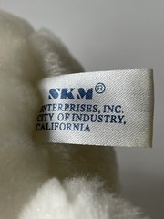 SKM Enterprises Rare Christmas Seal White Polyester Fill 10.5” H Santa’s Helper