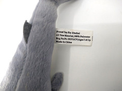 Proud Toy Fty Plush Hammerhead Shark Stuffed Animal Gray White