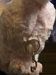 Baby Three Chinese Zodiac Rabbit W/Upgraded Glass Eyes & Hand Painted Lashes