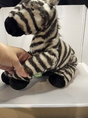 ZEBRA Kohl’s Cares Plush Stuffed Animal Plush Safari Zoo Toy 15″ Animal Planet