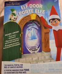 Elf on the Shelf Plushee Pals 17-inch + Door to Santaverse with 4 Scenes NEW!