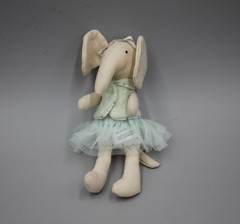 Cotton Linen Animal Creative Co-op 6″ Elephant Ballet Headband Dress Dance
