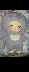 LIILA 600% Plush Doll Stuffed Animal Toy Fuzzy Suit Yellow Bow Small 6-14 in