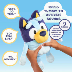 Sound Effects Talking Stuffed Plush, 13” Soft Musical Toys for Toddlers, Interac