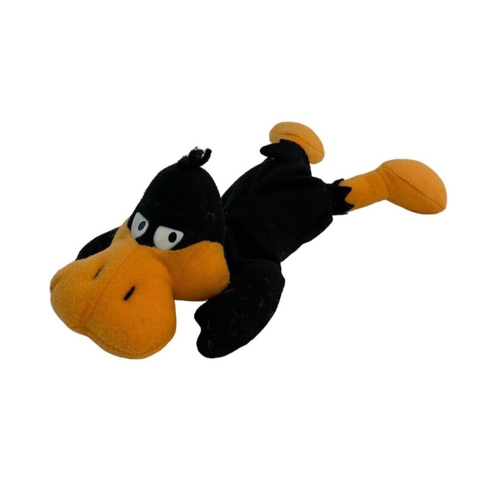 Looney Tunes Daffy Duck 9″ Plush Laying Down Warner Brothers No Tush Tags