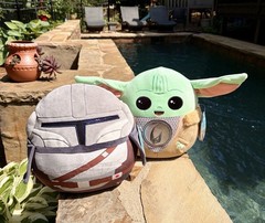 Squishmallows 12” Star Wars Mandalorian And Grogu Yoda Plush Set 2 NEW