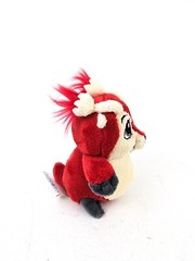 Neopets 2005 Snap Creative Red Symol Petpet Mini Plush Toy 4” W/ tag READ