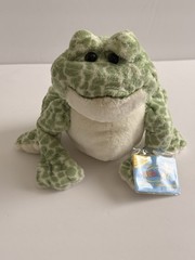 Ganz Webkinz Green Spotted Frog HM142 With Sealed Code Plush NEW
