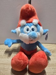 Papa Smurf Plush Stuffed Toy 2024 Nanco 13″ Tall – Free Ship