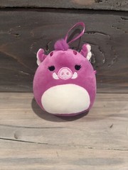 Squishmallow Jenna the Warthog Plush Ornament Stuffed Toy 4”