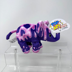 Pop Art Soft Dahli Plush Animal Mystery Elephant Pink Drip Skull 7″ with TAG