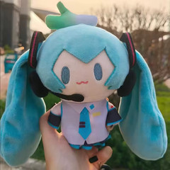 6″ Hatsune Miku Plush Toy Vocaloid Anime Character Cute Gift Collectible