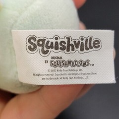 Squishmallows Green and White Stuffed-animals 2″