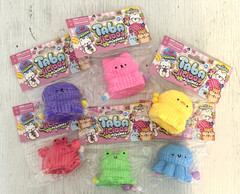 Orb Curiosities Taba-licious Plushies Series 2 Squishy Set Crab Chick Cat & More