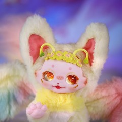 Forest Fantasy Series Plush Dolls – 22cm Sitting Height / 40cm Full Length, C…