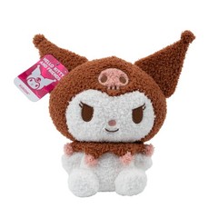 Hello Kitty & Friends 8 Inch Kuromi Plush Stuffed Animal – 8 Inches, Brown