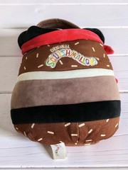 Squishmallow Hans Hedgehog Pirate Costume Candy Pail Basket Halloween Plush Kids