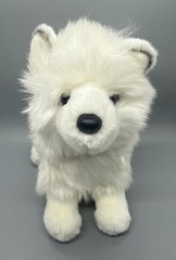 Douglas Cuddle Toys Phoebe White Pomsky # 1704 Stuffed Animal Toy