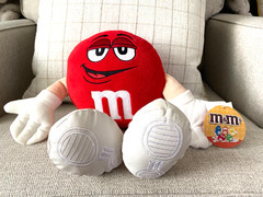 M&M’s Red Candy Plush – 14″ Tall, New w/Tags