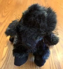 GANZ WEBKINZ Plush BLACK POODLE (HM191) No Code