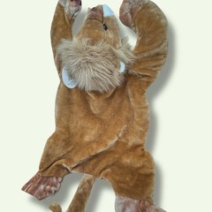 PLAYFUL Plush BY CHRISHA 2007 JUMBO LARGE LION RUG PLUSH TOY 49”