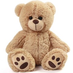 Brown Plush Teddy Bear Stuffed Animals Toy For Kids Birthday Christmas Gift