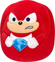 Squishmallows Sonic the Hedgehog 8″ Knuckles Holding Emerald Plush Doll Toy