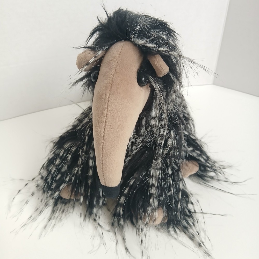 Portland Plush Avery The Anteater 12″ Stuffed Animal Black White Cute Zoo