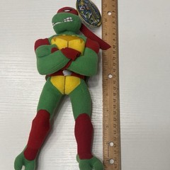 Raphael Teenage Mutant Ninja turtle 10″ plush stuffed animal TNMT 2008