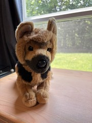 Douglas Cuddle Toys German Shepherd Plush Dog 16” item #2058