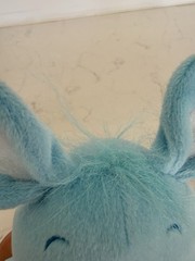Care Bear Cousins Swift Heart Rabbit Bean bag Plush 10” stuffed 2004 TCFC Inc