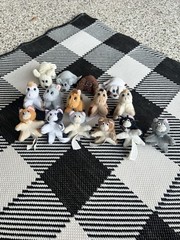 Vintage 1990s Galoob Pound Puppies Minis Lot – Purries Cats & Ponies Horses Rare