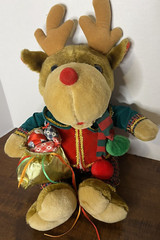 Heritage Mint Ltd. Moose Plush Holiday Decor-Approx. 16 inches tall-non working